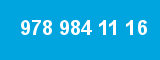 978 984 11 16